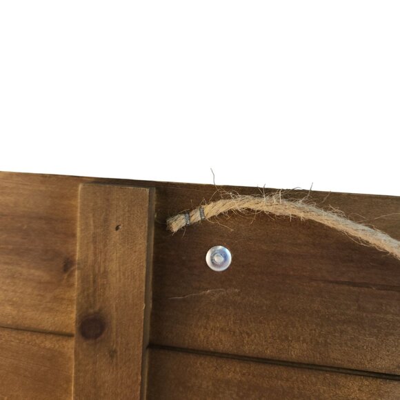 Wood Wall Hanging Organizer Clipboard Sign Spiritual Social Physical Intellectua - Picture 4 of 12